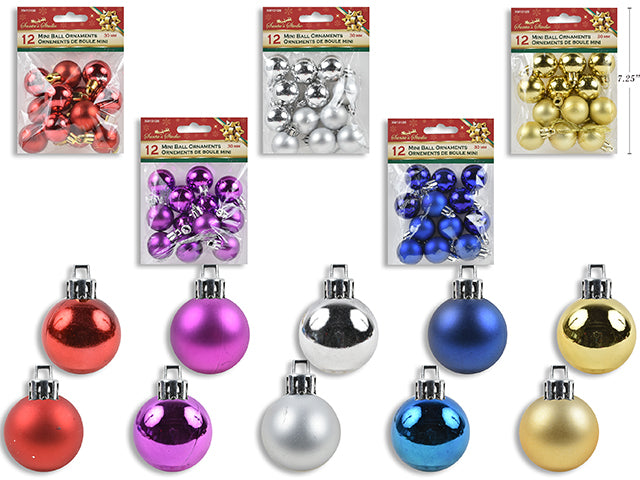 Mini Ball Ornaments