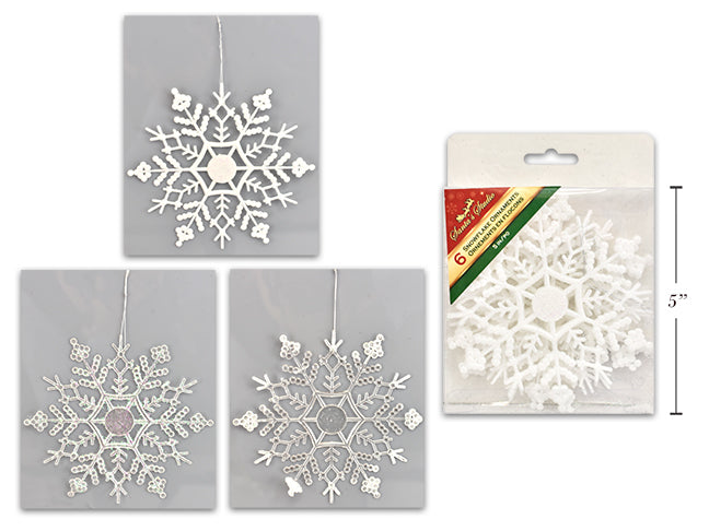 Snowflakes Ornaments Assortment