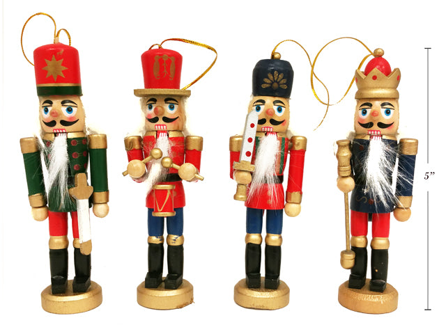 Traditional Nutcracker With Gold Base