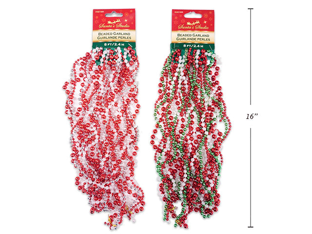 Strands Twisted Beaded Garland