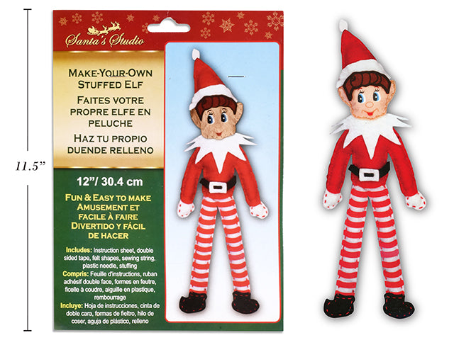Make Your Own Stuffed Elf