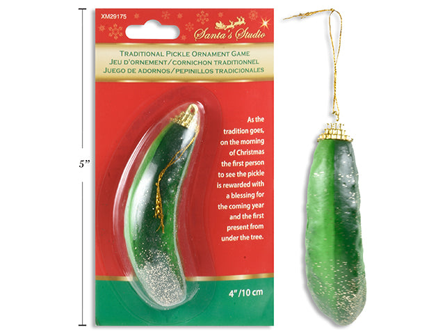 Christmas Traditional Pickle Ornament Game